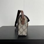 Women's bag, retro horse collar buckle, mailman bag, saddle bag, single shoulder diagonal cross bag-with box - Image 25