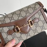 Women's bag, retro horse collar buckle, mailman bag, saddle bag, single shoulder diagonal cross bag-with box - Image 21