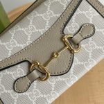 Women's bag, retro horse collar buckle, mailman bag, saddle bag, single shoulder diagonal cross bag-with box - Image 6