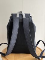 Popular bucket bag shoulder bag handbag light luxury backpack simple shoulder bag men's and women's single commuter-without packaging box - Image 17