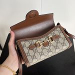 Women's bag, retro horse collar buckle, mailman bag, saddle bag, single shoulder diagonal cross bag-with box - Image 19