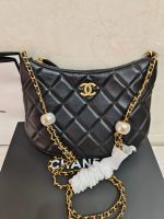 Bag double classic double pearl diamond chain cross-body bag-without packaging box - Image 10