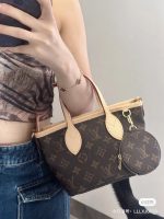 New classic old-fashioned wide-shoulder lv13 tote bag versatile retro mediaeval bag handbag one-shoulder cross-body bag-with packaging box - Image 12