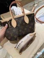 New classic old-fashioned wide-shoulder lv13 tote bag versatile retro mediaeval bag handbag one-shoulder cross-body bag-with packaging box - Image 18