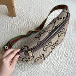 Handbag lightweight canvas contrast colour linen chain portable summer-without packaging box - Image 8