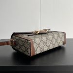 Women's bag, retro horse collar buckle, mailman bag, saddle bag, single shoulder diagonal cross bag-with box - Image 22
