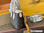 New classic old-fashioned wide-shoulder lv13 tote bag versatile retro mediaeval bag handbag one-shoulder cross-body bag-with packaging box - Image 9