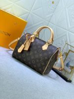 Authentic genuine leather broadband crossbody bag, women's new classic hand-held single shoulder vintage Boston pillow bag-without packaging box - Image 10