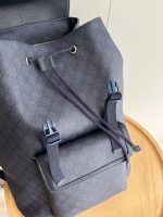 Popular bucket bag shoulder bag handbag light luxury backpack simple shoulder bag men's and women's single commuter-without packaging box - Image 13