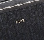 DIOR's new men's and women's chain cross-body saddle tote one-shoulder small square bag-comes with gift box - Image 6