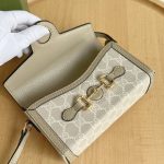 Women's bag, retro horse collar buckle, mailman bag, saddle bag, single shoulder diagonal cross bag-with box - Image 7