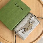Women's bag, retro horse collar buckle, mailman bag, saddle bag, single shoulder diagonal cross bag-with box - Image 3