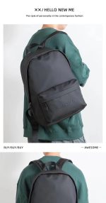 Fashion brand FOG waterproof backpack ESSENTIALS middle school student schoolbag men's and women's computer bag travel backpack-without packaging box - Image 2