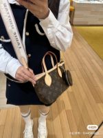 New classic old-fashioned wide-shoulder lv13 tote bag versatile retro mediaeval bag handbag one-shoulder cross-body bag-with packaging box - Image 20