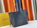 Lv-Top layer cowhide embossed fashion large-capacity bag women's bag high-end versatile commuter bag one-shoulder underarm tote bag-without packaging box - Image 10