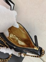 Bag double classic double pearl diamond chain cross-body bag-without packaging box - Image 9
