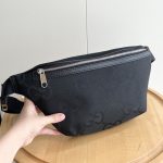 Handbag lightweight canvas contrast colour linen chain portable summer-without packaging box - Image 17