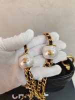 Bag double classic double pearl diamond chain cross-body bag-without packaging box - Image 4