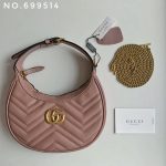 New leather half moon armpit bag, high-end single shoulder hand-held crossbody chain crescent bag-comes with gift box - Image 38