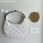 New leather half moon armpit bag, high-end single shoulder hand-held crossbody chain crescent bag-comes with gift box - Image 41