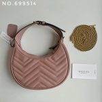 New leather half moon armpit bag, high-end single shoulder hand-held crossbody chain crescent bag-comes with gift box - Image 7