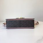 Advanced fashion trendy leather shoulder bag, fashionable commuting diagonal cross bag, women's retro small square bag-comes with gift box - Image 10