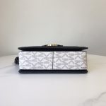 Advanced fashion trendy leather shoulder bag, fashionable commuting diagonal cross bag, women's retro small square bag-comes with gift box - Image 60