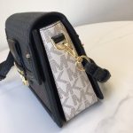 Advanced fashion trendy leather shoulder bag, fashionable commuting diagonal cross bag, women's retro small square bag-comes with gift box - Image 58