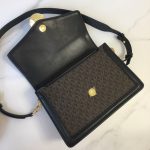 Advanced fashion trendy leather shoulder bag, fashionable commuting diagonal cross bag, women's retro small square bag-comes with gift box - Image 54