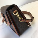 Advanced fashion trendy leather shoulder bag, fashionable commuting diagonal cross bag, women's retro small square bag-comes with gift box - Image 78