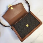 Advanced fashion trendy leather shoulder bag, fashionable commuting diagonal cross bag, women's retro small square bag-comes with gift box - Image 74