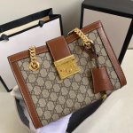 Women's  dermis bag, leather chain tote bag, women's large capacity single shoulder armpit bag, new style-without packaging box (Copy) - Image 53