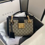 Women's  dermis bag, leather chain tote bag, women's large capacity single shoulder armpit bag, new style-without packaging box (Copy) - Image 52