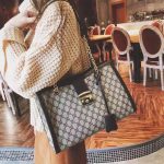 Women's  dermis bag, leather chain tote bag, women's large capacity single shoulder armpit bag, new style-without packaging box (Copy) - Image 9