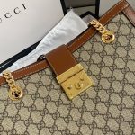 Women's  dermis bag, leather chain tote bag, women's large capacity single shoulder armpit bag, new style-without packaging box (Copy) - Image 30