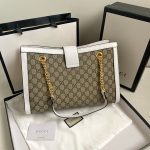 Women's  dermis bag, leather chain tote bag, women's large capacity single shoulder armpit bag, new style-without packaging box (Copy) - Image 68