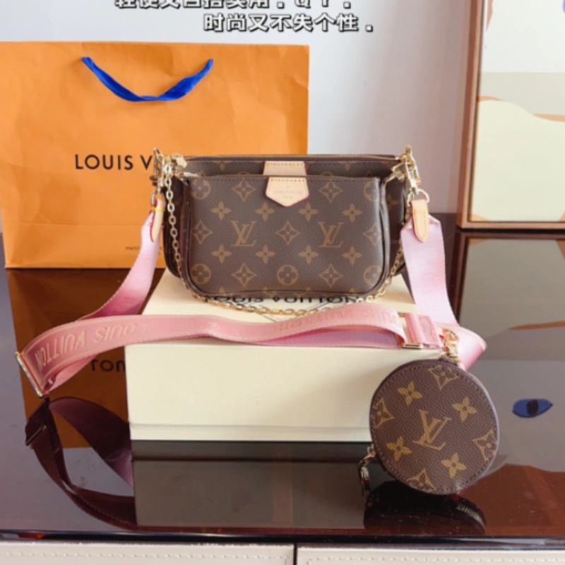 3e943c43d50dcbd79a060744eb929ad3 Old flower makeup bag, women's new style, large capacity daily cosmetics storage bag, wash bag, fashionable, light luxury trend-comes with gift box - Image 1