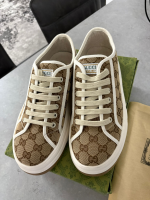 New platform espadrilles embroidered with presbyopia vintage casual sneakers - Image 4