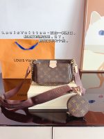 Old flower makeup bag, women's new style, large capacity daily cosmetics storage bag, wash bag, fashionable, light luxury trend-comes with gift box - Image 4