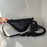 New triangular bag with European and American fashion, high-end feel, versatile for commuting, crossbody and shoulder bag trend-comes with gift box - Image 12