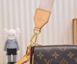 Female Trendy New Fashionable Versatile Retro Shoulder Bag with Genuine Leather Underarm Vintage Flower Crossbody Bag-comes with gift box - Image 5