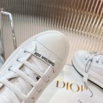 New autumn and winter thick soled low top canvas shoes for women, Dior Fide vintage casual shallow mouth single shoes, versatile board shoes-comes with gift box - Image 6