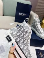 American style men's mesh thick soled canvas shoes British versatile casual shoes thin breathable board shoes men's shoes summer style-comes with gift box - Image 5