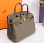 Kelly Baotou layer cowhide platinum bag, high-end commuting single shoulder crossbody handbag for women-comes with gift box - Image 4