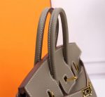 Kelly Baotou layer cowhide platinum bag, high-end commuting single shoulder crossbody handbag for women-comes with gift box - Image 3