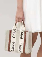 Manlang bag classic canvas cowhide tote bag brown crossbody bag large capacity black tote bag-comes with gift box - Image 3