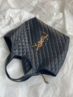 French niche handbag women's big bag new spring/summer versatile handbag, single shoulder large capacity diamond grid tote bag-comes with gift box - Image 6