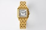 New square watch with elegant and fashionable steel strap and diamond inlaid women's watch, simple Roman numeral quartz watch-comes with gift box - Image 2