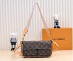 Female Trendy New Fashionable Versatile Retro Shoulder Bag with Genuine Leather Underarm Vintage Flower Crossbody Bag-comes with gift box - Image 2