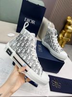 American style men's mesh thick soled canvas shoes British versatile casual shoes thin breathable board shoes men's shoes summer style-comes with gift box - Image 2